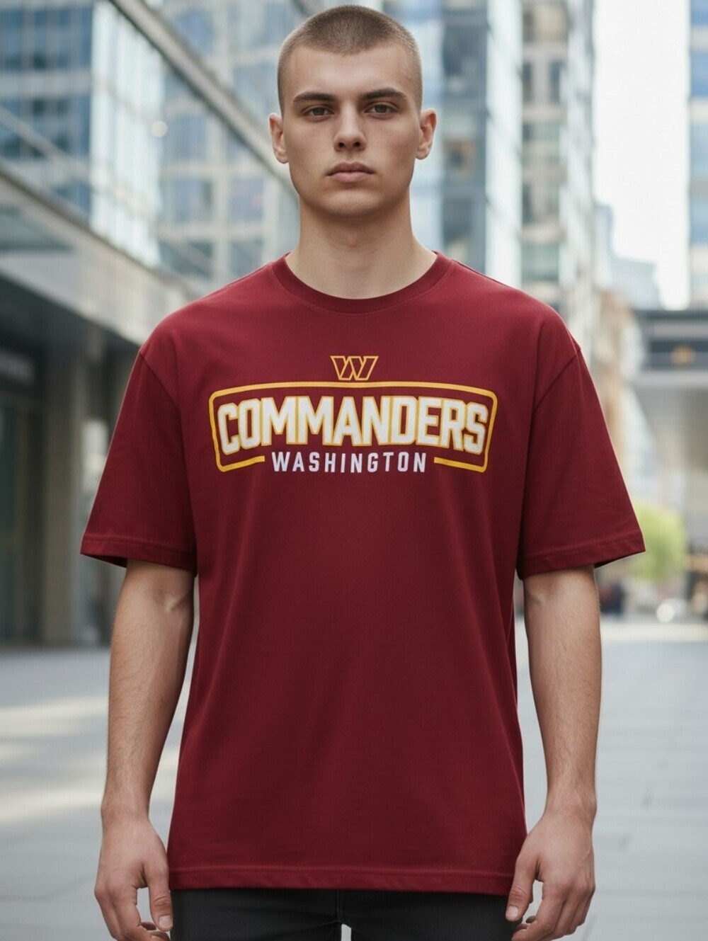 washington commanders Men's Size Large Nfl Football Team Shirt By Fanatics